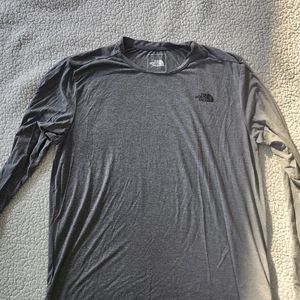 Large North Face Long Sleeve Shirt